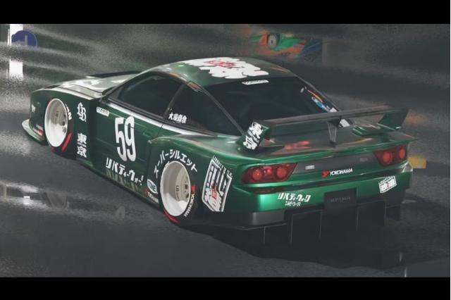 LIBERTY WALK 180SX — RAW ICON  